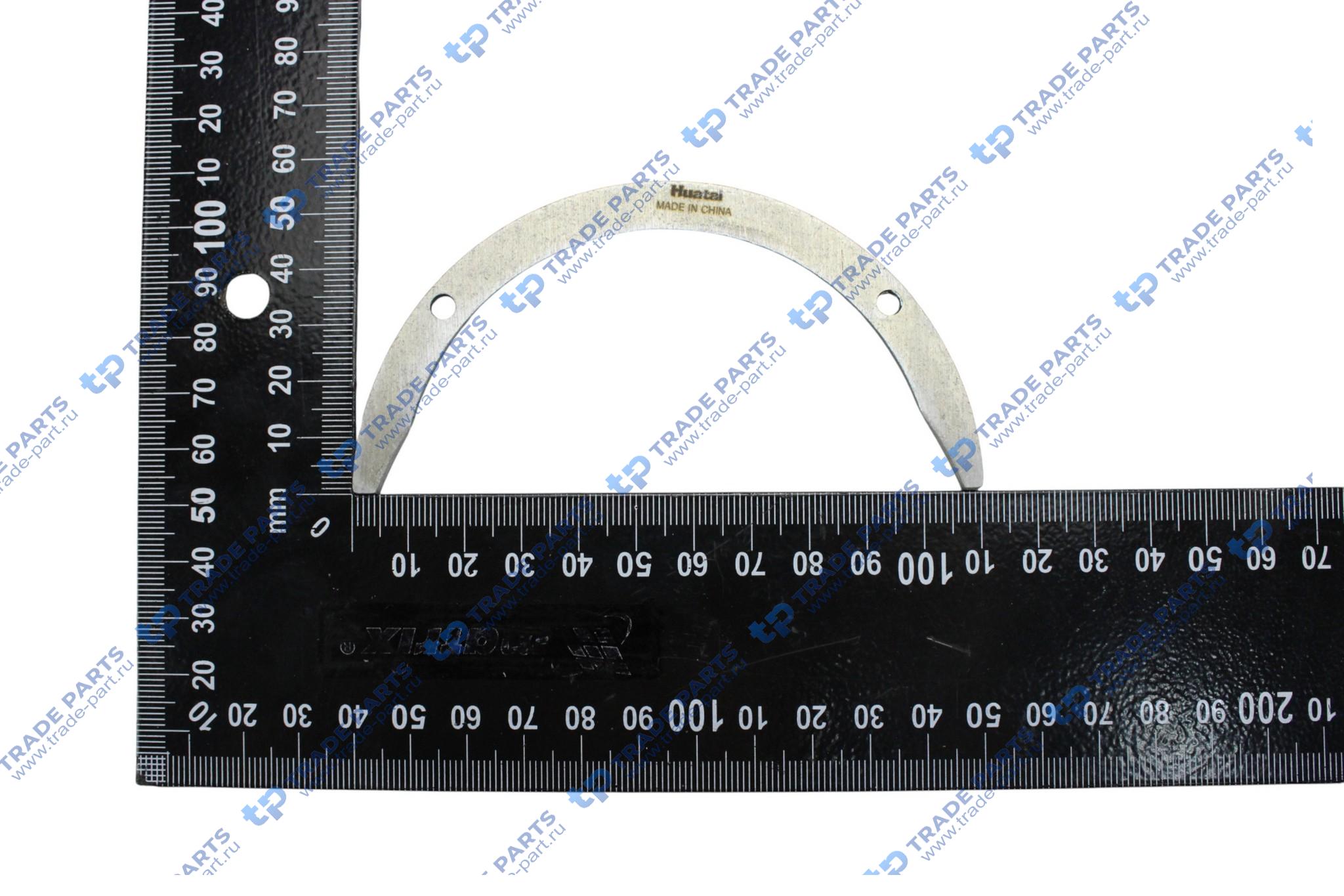 Реальная фотография полукольца коленвала std yuchai yc6105/6108g  6105q-1005058a huatai