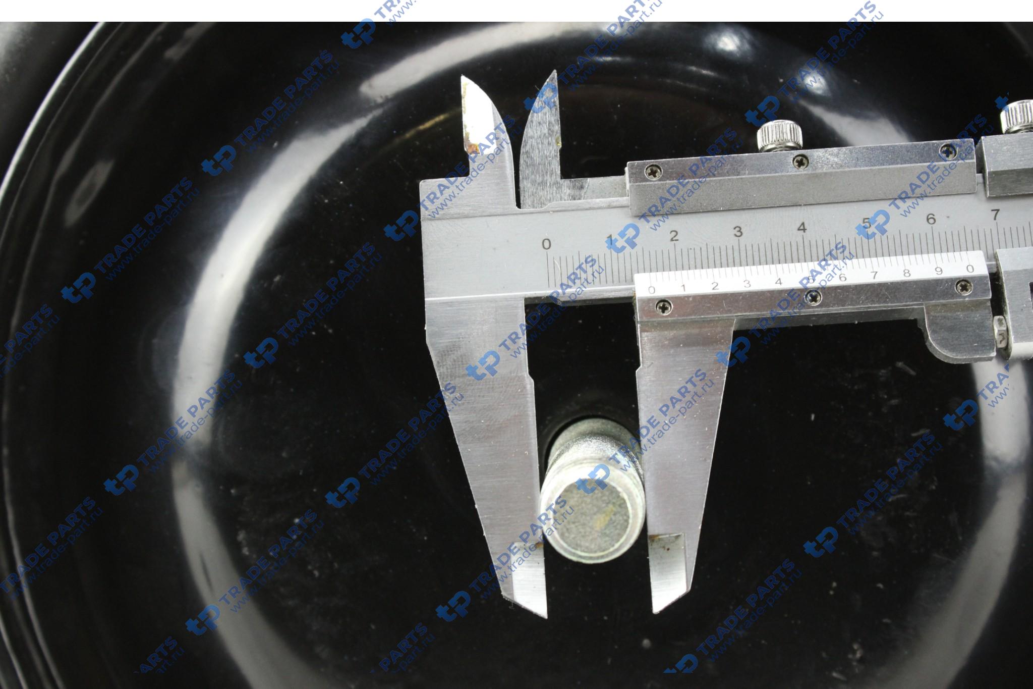 Реальная фотография пневморессора renault (металлический стакан) (1 шп. m12,1 шп.-шт. m16/24х1.5мм)