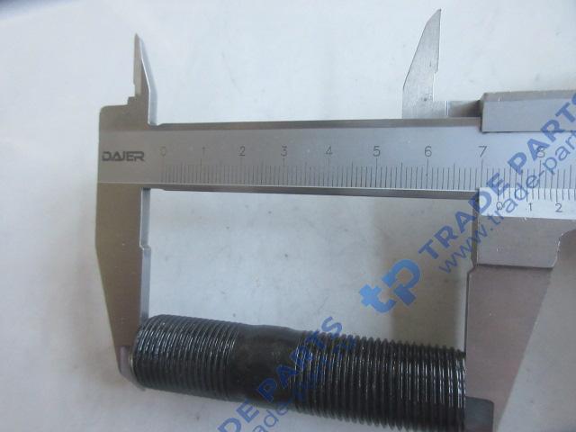 Реальная фотография болт-шпилька v-образной тяги l=73 м18 с гайкой howo 199014520227