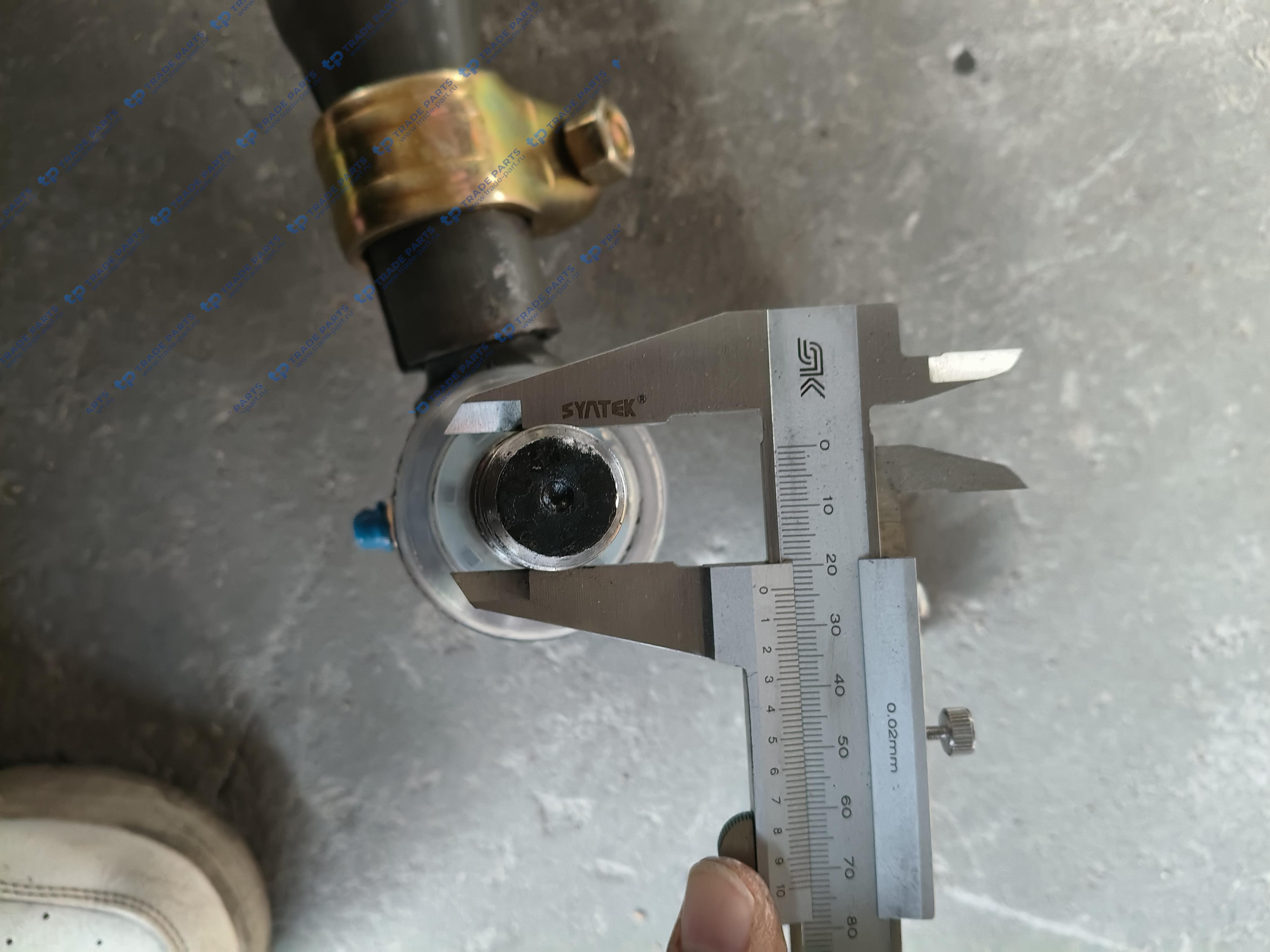 Реальная фотография тяга рулевая продольная первого переднего моста для sitrak и howo [tx 8x4]