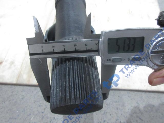 Реальная фотография полуось среднего моста с блокировкой z=40, l=1160 shaanxi f3000,x3000