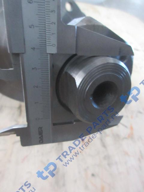 Реальная фотография кулак поворотный левый в сборе (рестайлинг) евро5 faw j6