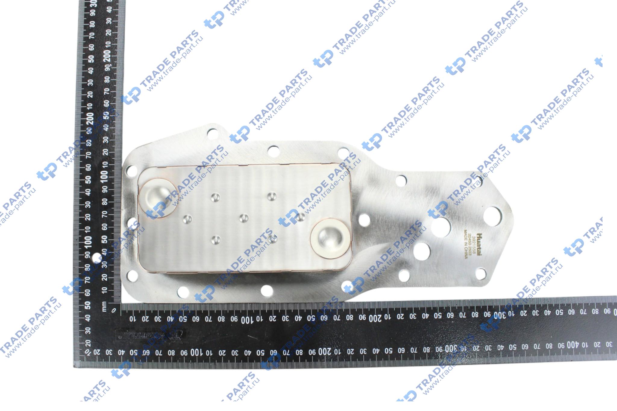 Реальная фотография радиатор масляный (маслоохладитель) 6bt 3921558 huatai