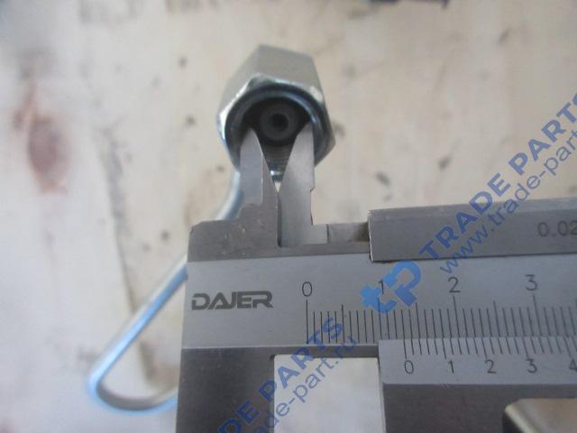 Реальная фотография трубки топливные тнвд евро3 (комплект 6 шт.)