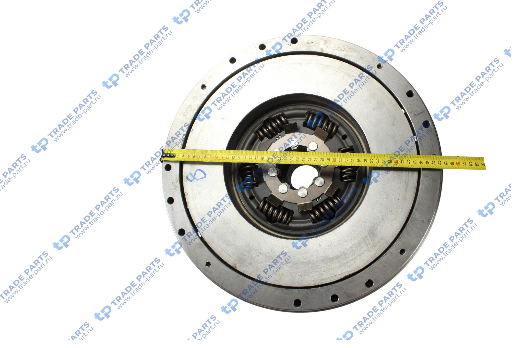 Реальная фотография комплект сцепления с муфтой в с mb om501la, om502la, om541la, om542la g330-12 powershift amt 400 mm.