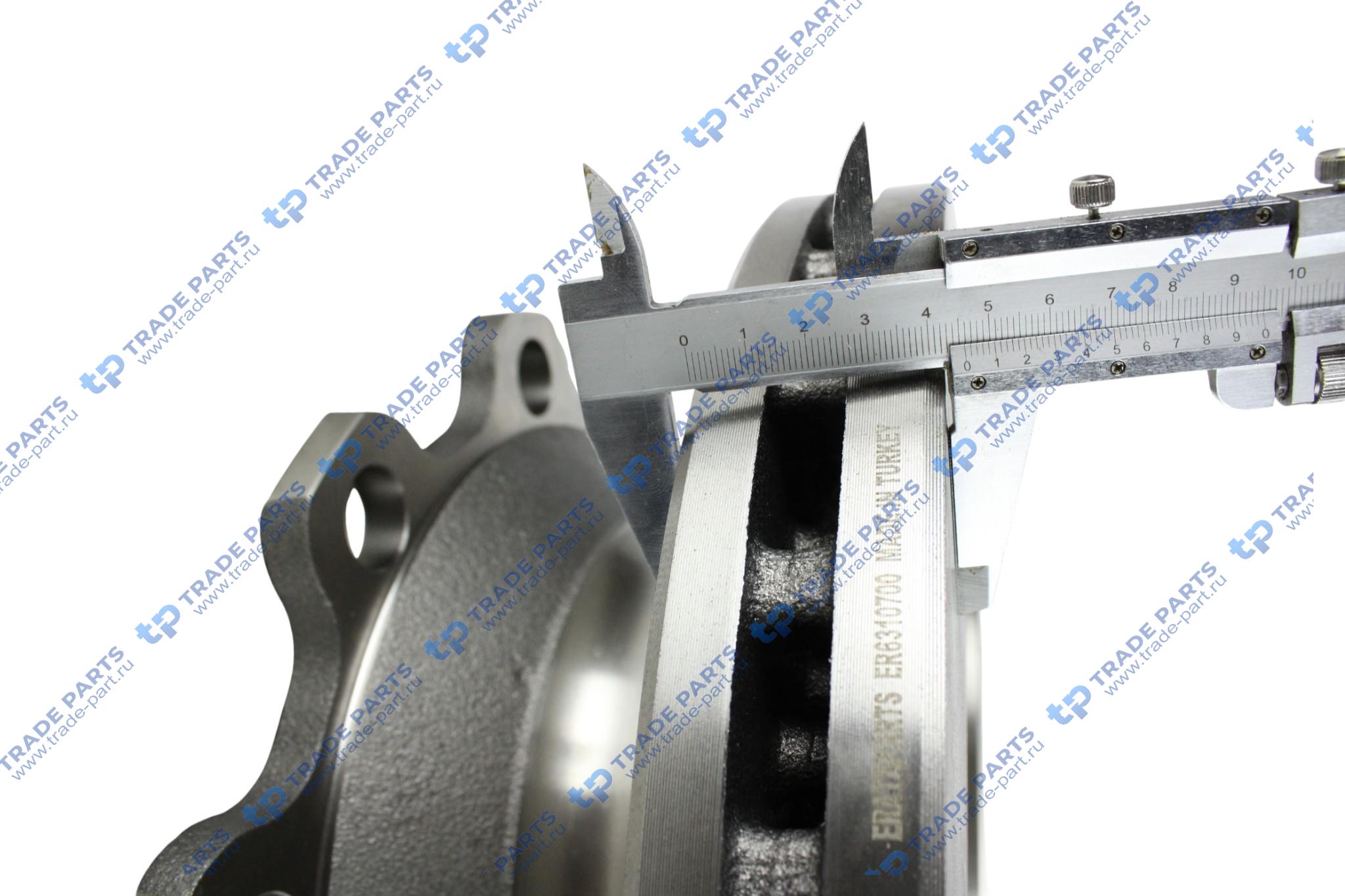 Реальная фотография диск тормозной smb 430*45*155 пр-во турция