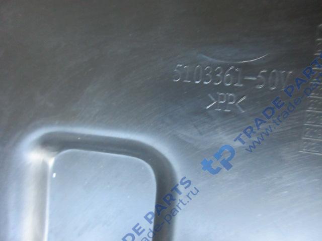 Реальная фотография брызговик левый задний пластиковый кабины j6 (3310) e5, не окрашеный (рестайлинг)