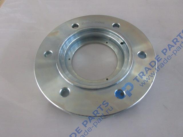 Реальная фотография фланец сочленения полурамы верхний shantui sl50w