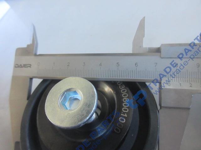 Реальная фотография ролик натяжной wp12