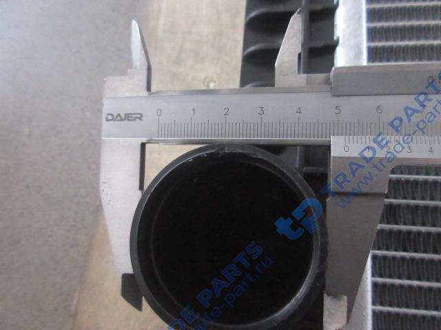 Реальная фотография радиатор системы охлаждения алюминиевый faw j6,j6p с 2019 года ca6dl e5