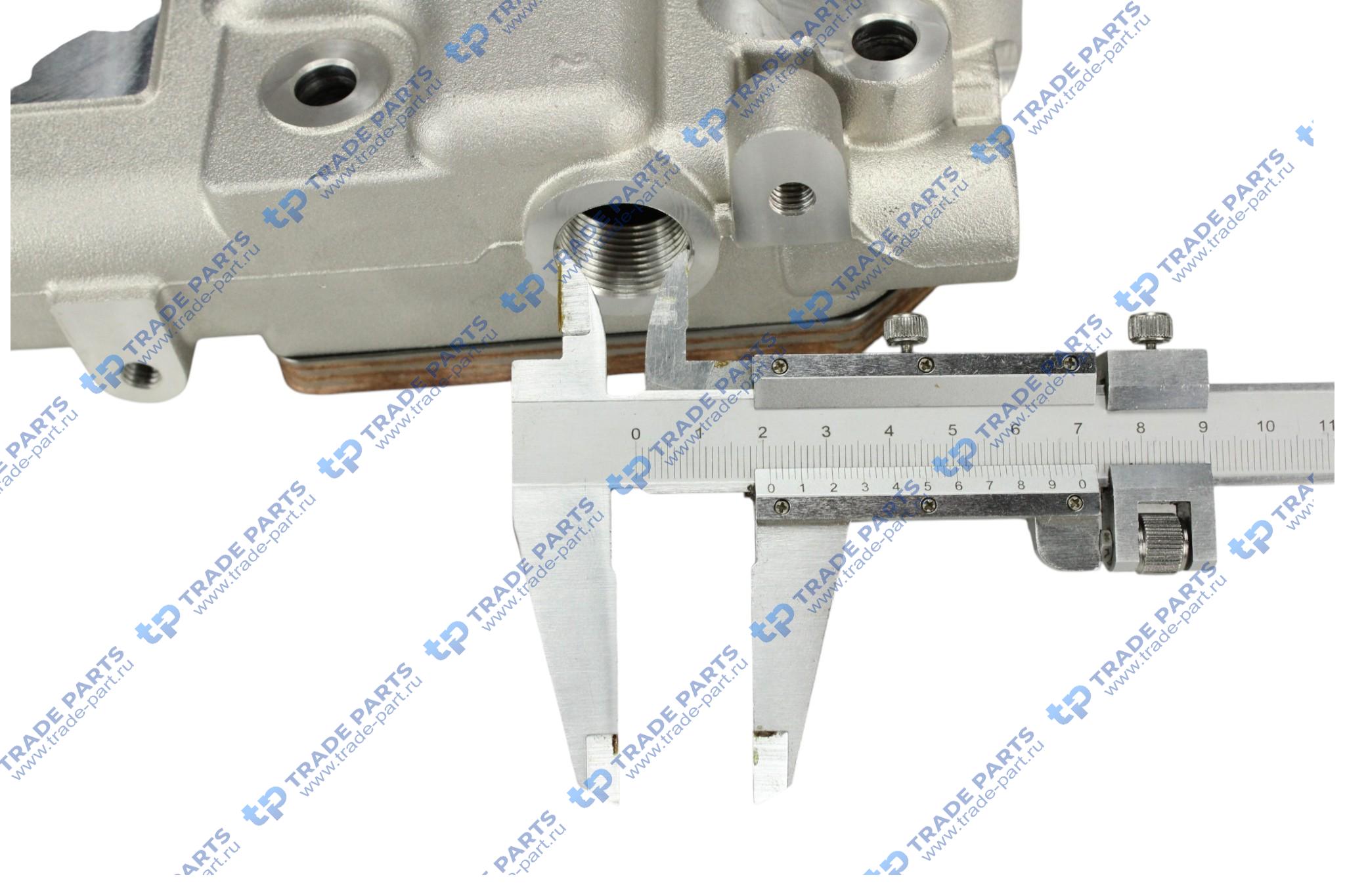 Реальная фотография головка компрессора mb actros om501/502 (1-цилиндровый) в сборе euro 4, 5