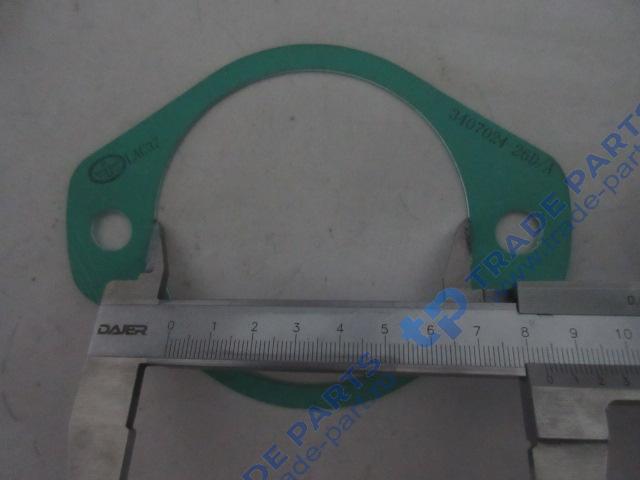 Реальная фотография прокладка уплотнительная масляного насоса гур faw j6 качество о