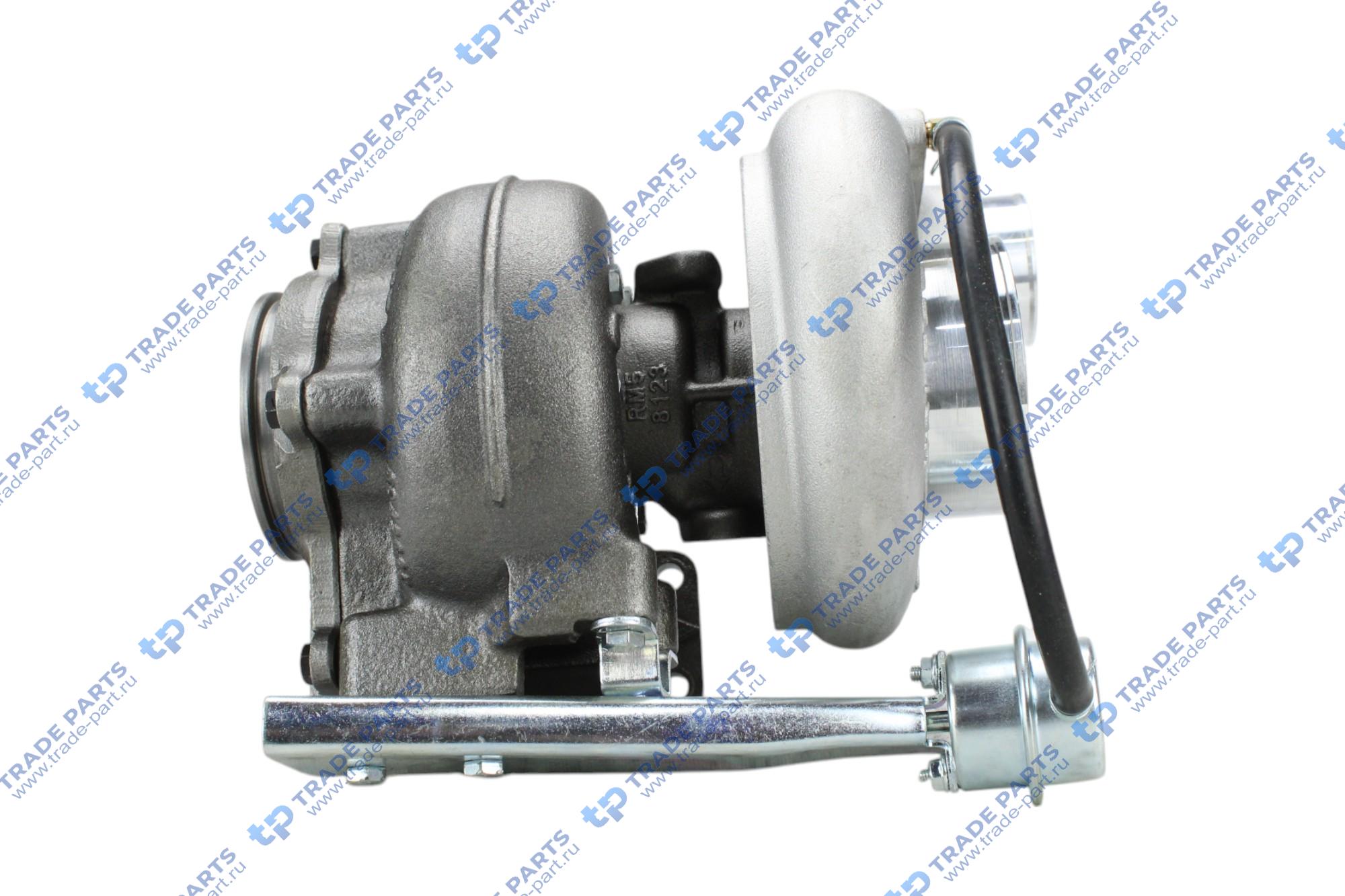Реальная фотография турбокомпрессор j6 350 л.с. faw-3252 hx40w 2011 5 болтов d=100mm качество а+
