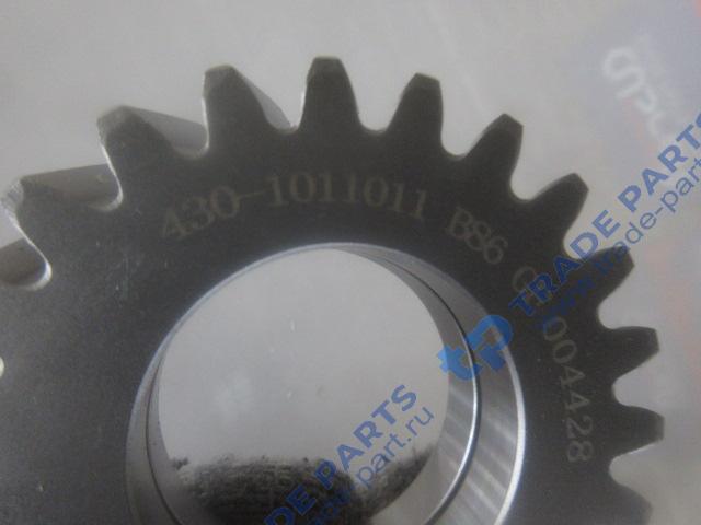 Реальная фотография шестерня промежуточная масляного насоса 430-1011011/4110000561062