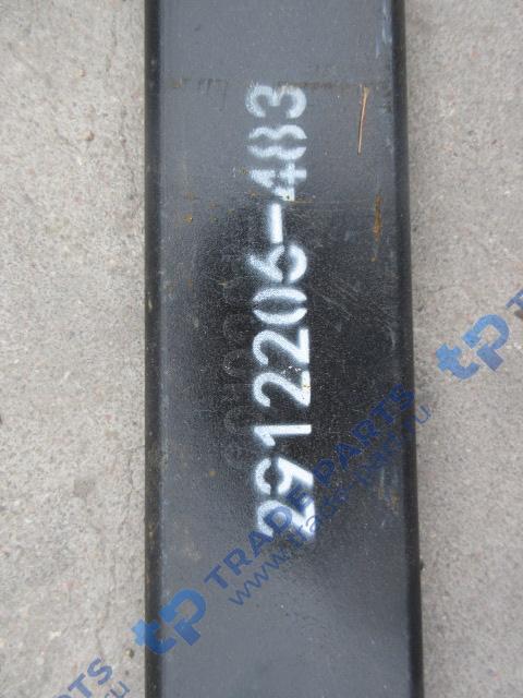 Реальная фотография лист №5 задней рессоры faw j6 3310/3250