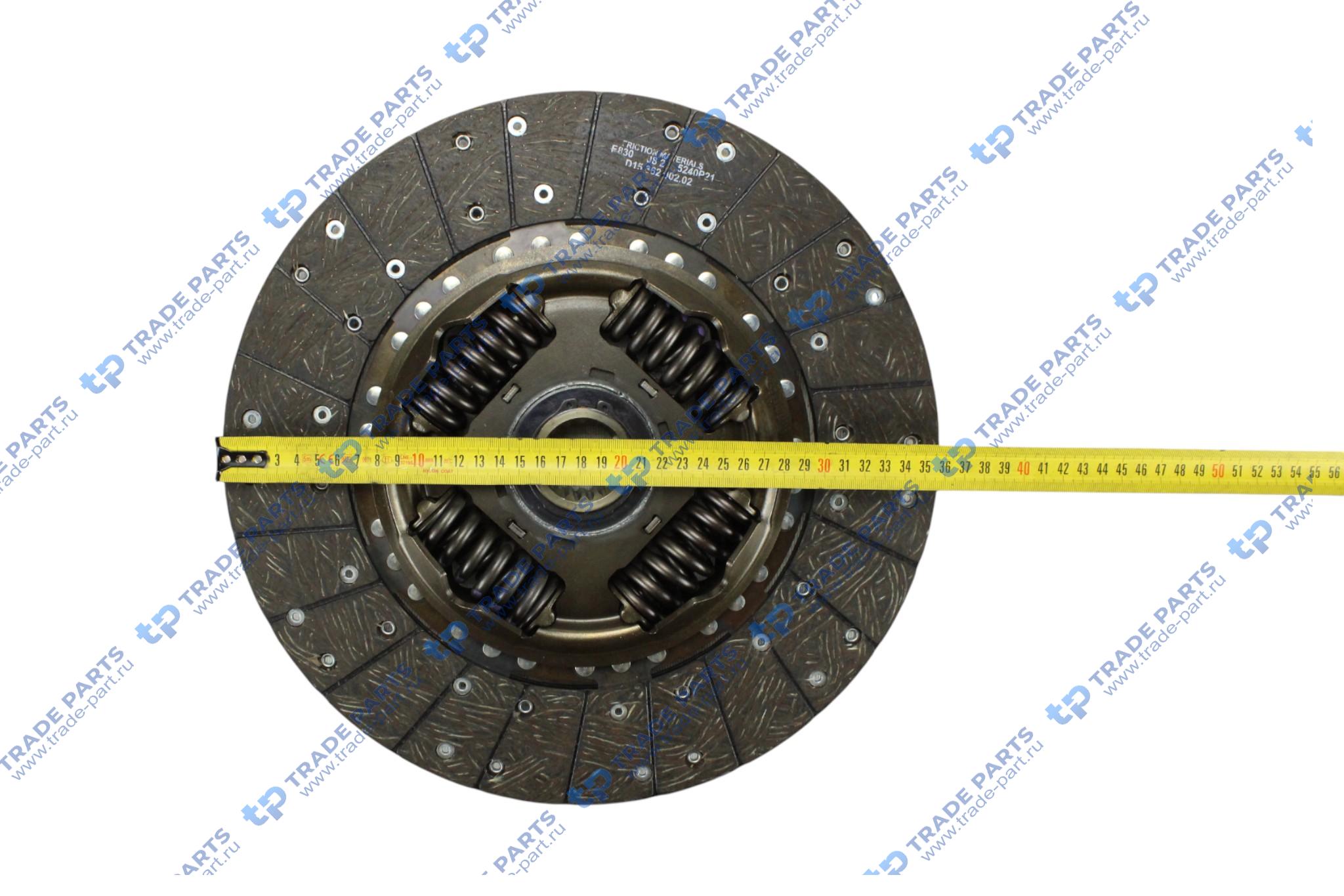 Реальная фотография комплект сцепления mb om934 g71-6, g90-6 362mm.