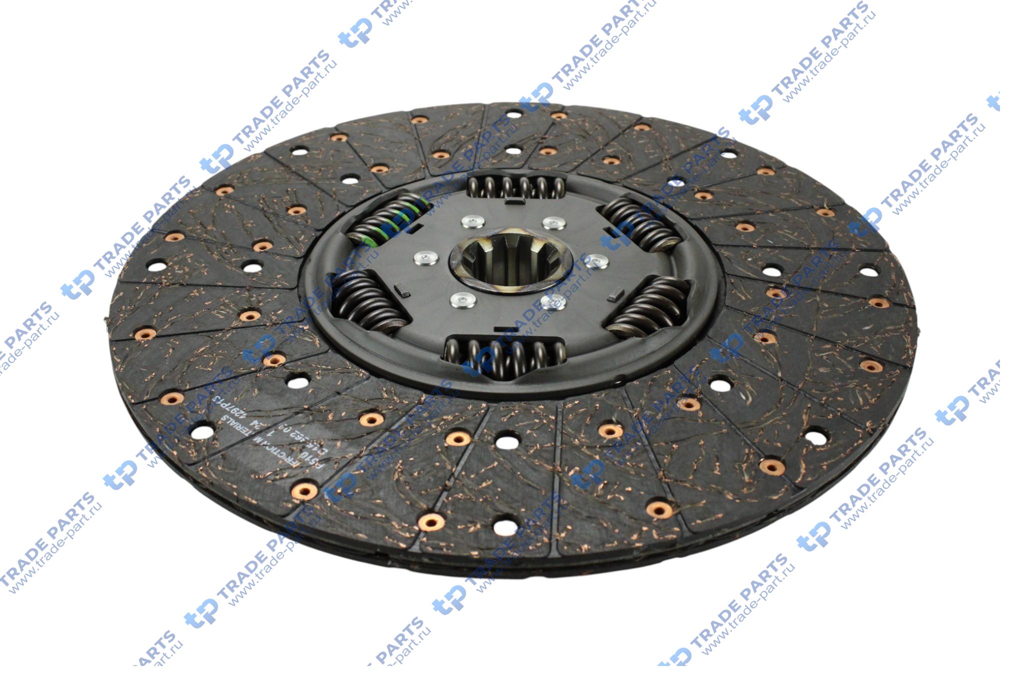 Реальная фотография диск сцепления 362mm n10 rvi midlum