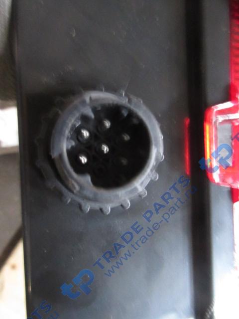 Реальная фотография фонарь задний howo a7, sitrak c7h 4x2 левый тягач sinotruk