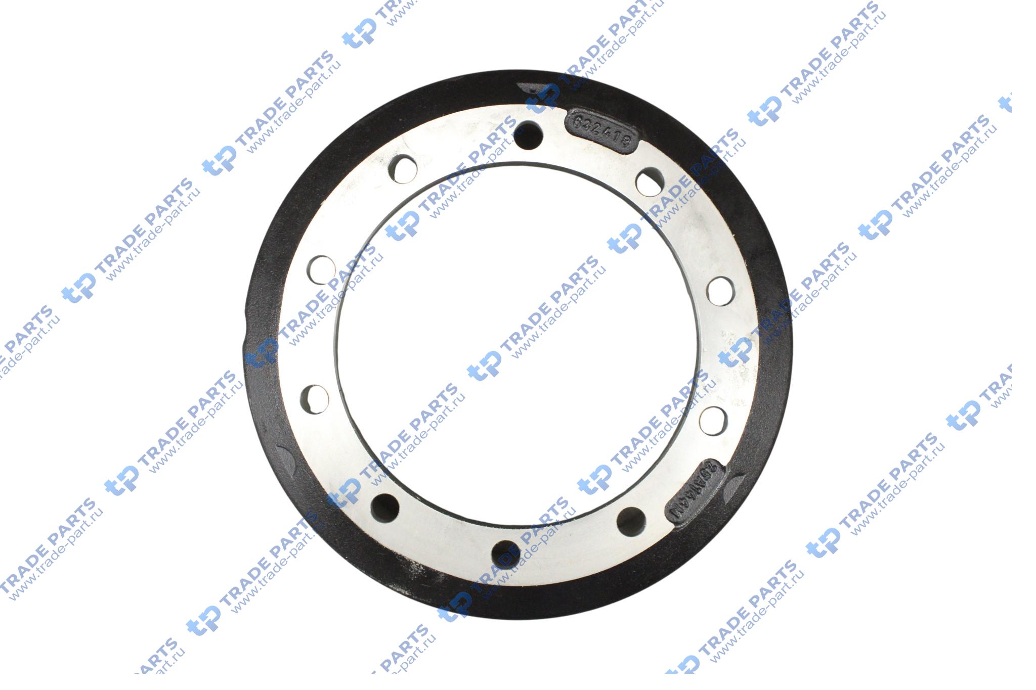 Реальная фотография барабан тормозной bpw (420х180 h226)03.106.67.62.0 пр-во турция