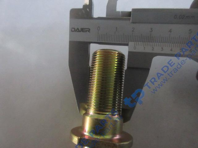 Реальная фотография шпилька колесная с гайкой doosan disd sd300 качество о