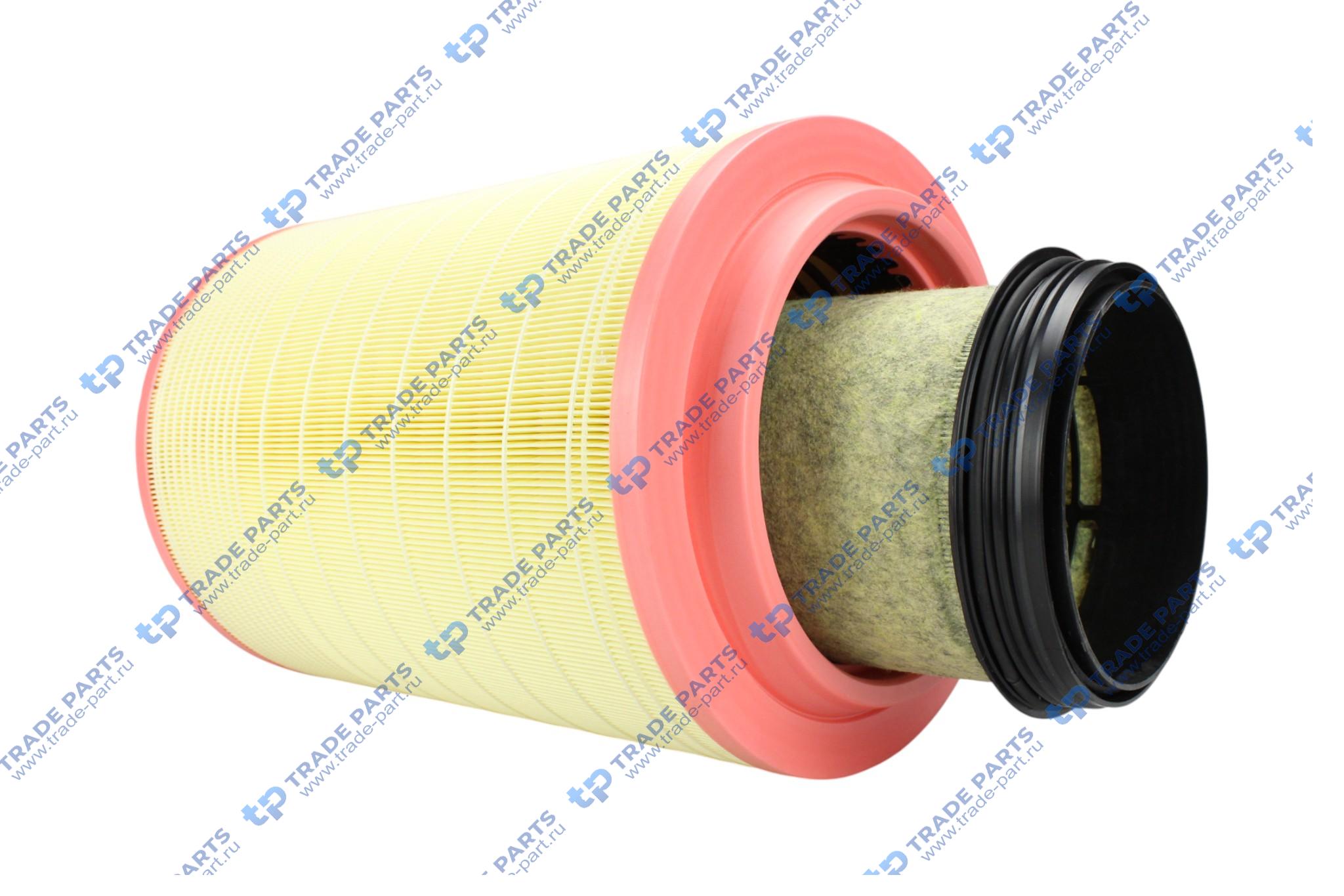 Реальная фотография фильтр воздушный комплект 2шт. 216.5x313.5x461iveco stralis/trakker cursor10