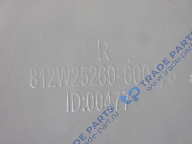 Реальная фотография световозвращающий катафот солнц. козырька правый sitrak