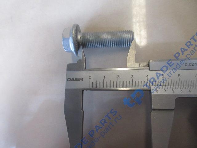 Реальная фотография болт m14*1.5 стопорный с шестигранным фланцем sitrak c7h max качество о