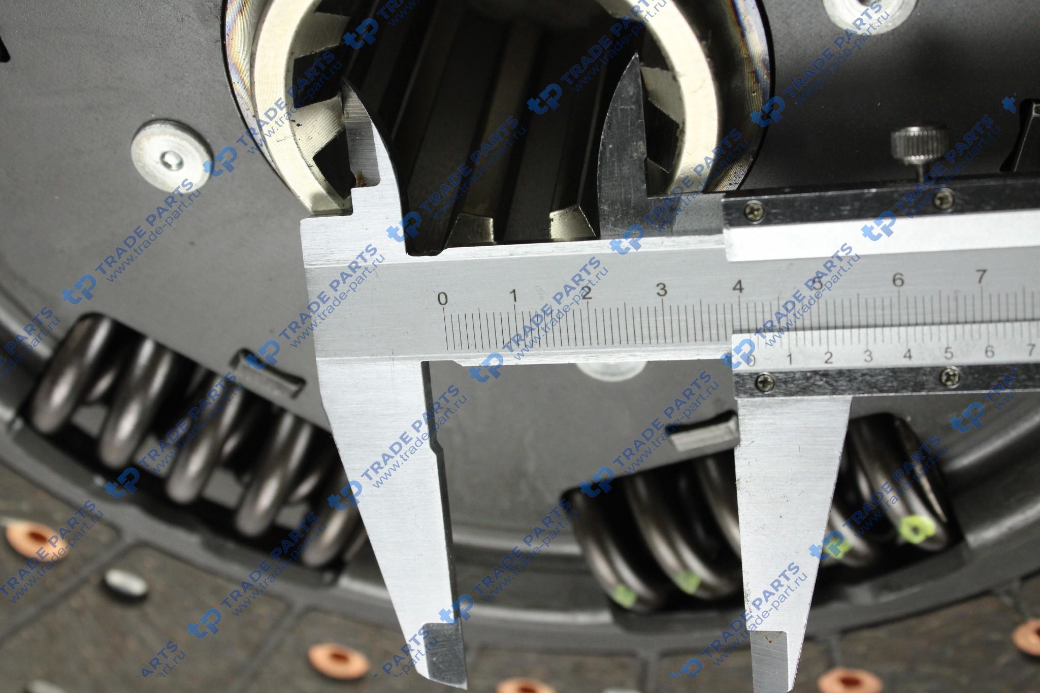 Реальная фотография комплект сцепления без выжимного d430 f max (euro 6) 500 cargo (euro 6)