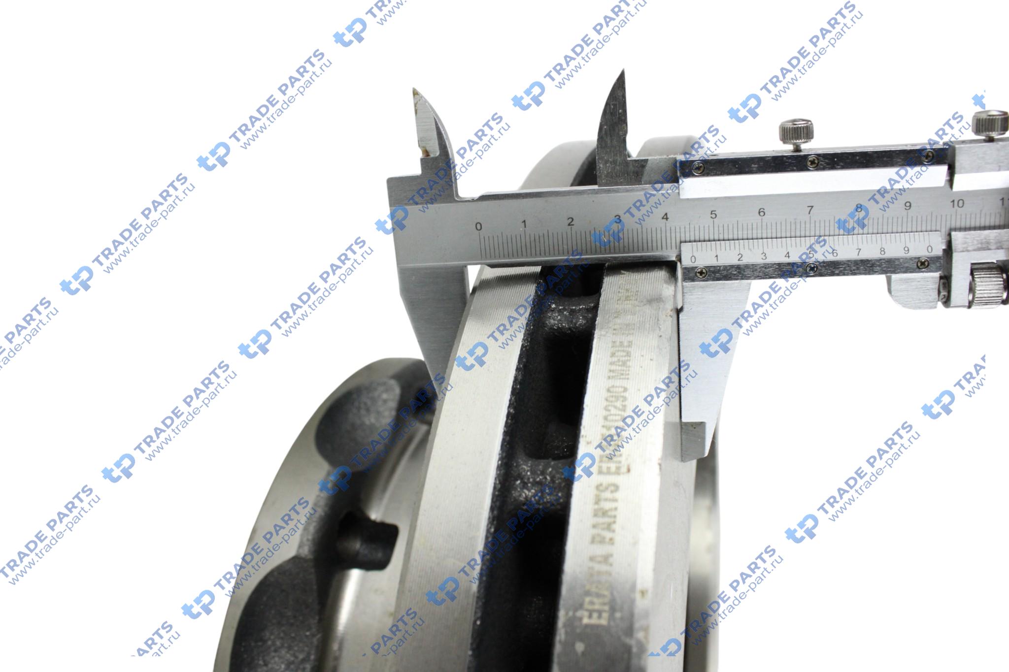 Реальная фотография диск тормозной 430/203x45/131 n10-235-m16x1.5 omn neoplan/evoomn пр-во турция