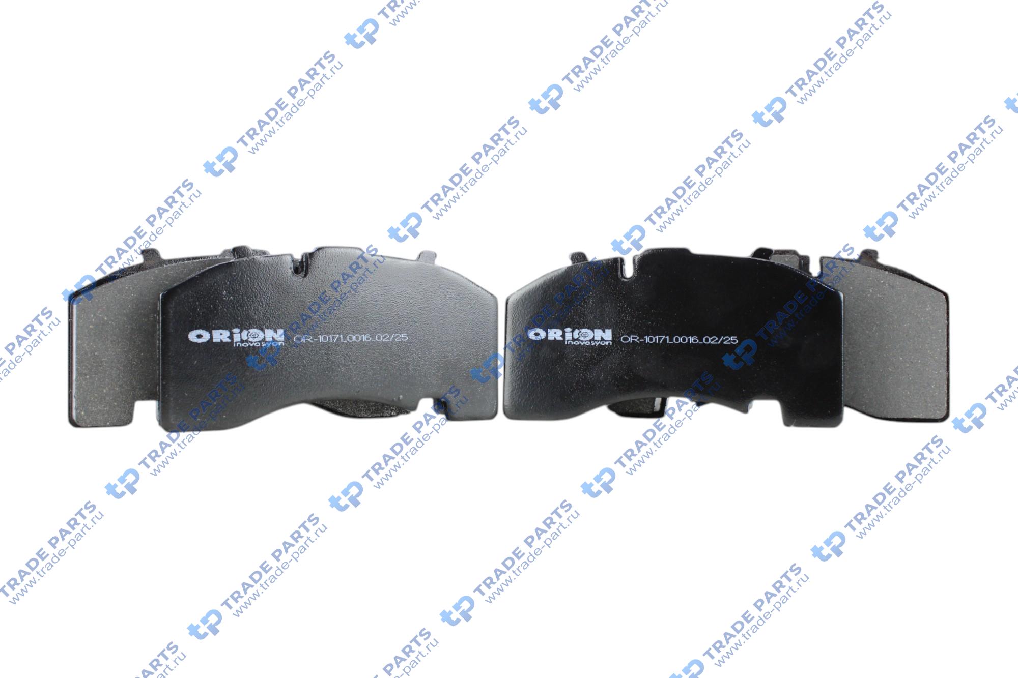 Реальная фотография колодки тормозные 29171 bpw sb4309t пр-во турция