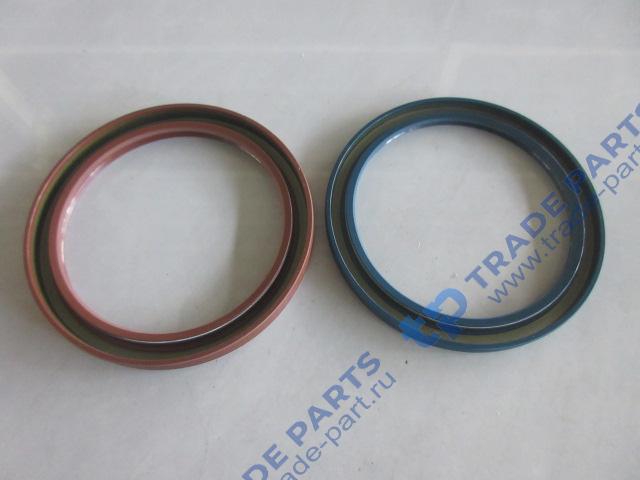 Реальная фотография сальник фланца кпп hw25712xst для хово t5g и ситрак c7h 105x130x12 мм