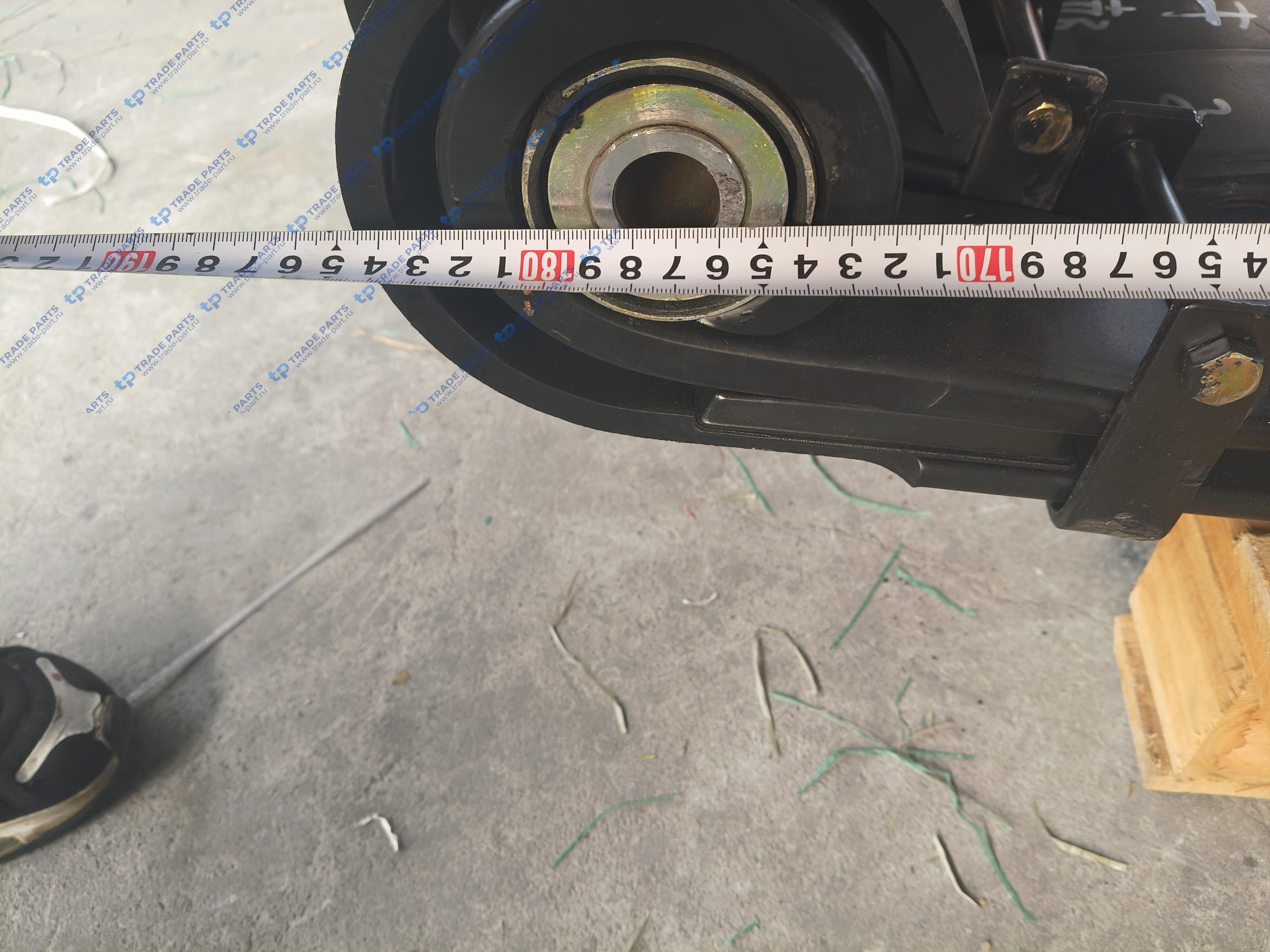 Реальная фотография рессора передняя 2х лист. dongfeng