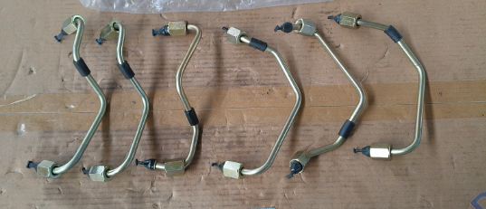 Реальная фотография трубки тнвд wp12 евро 3-4 (комплект 6шт)