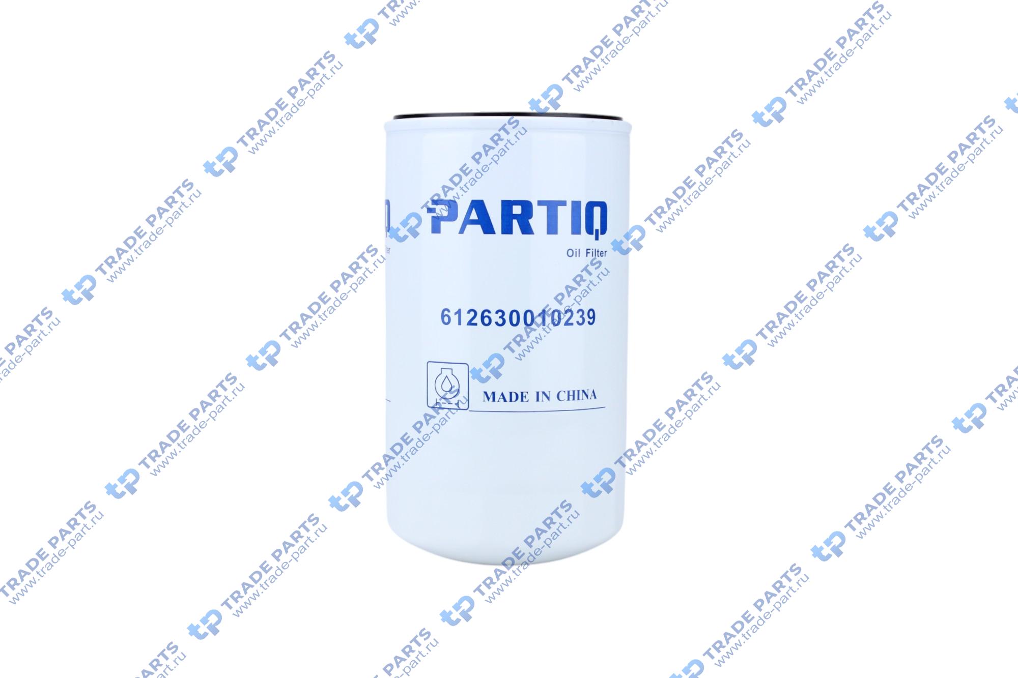 Фильтр масляный WP12 Евро3 SHAANXI 612630010239 PARTIQ