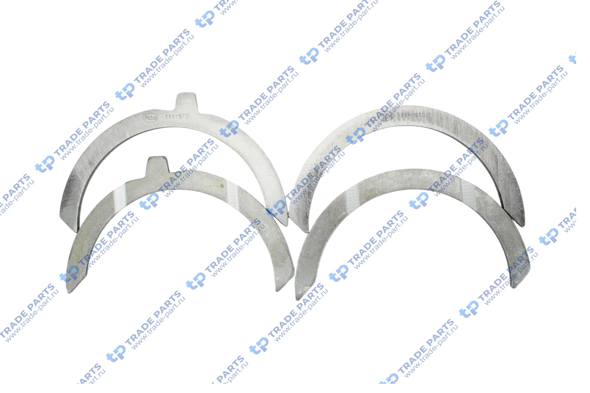 Реальная фотография полукольца коленвала к-т из 4 шт 1x man d0834/36 euro 3