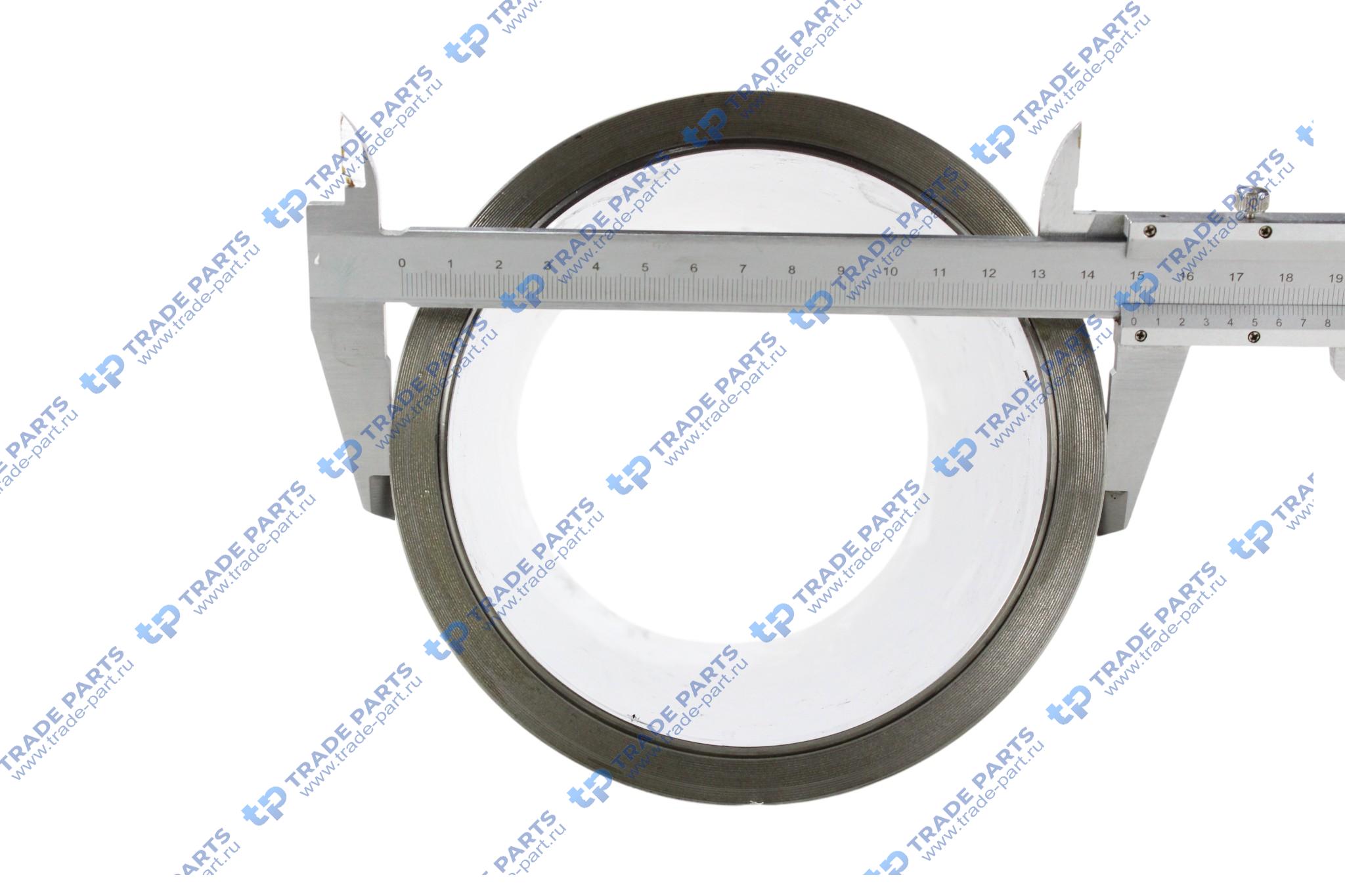 Реальная фотография гильза цилиндра a=135 c=150 l=237 h+f=7 (с упл. кольцами) mb om 470 la с огнеупорным кольцом