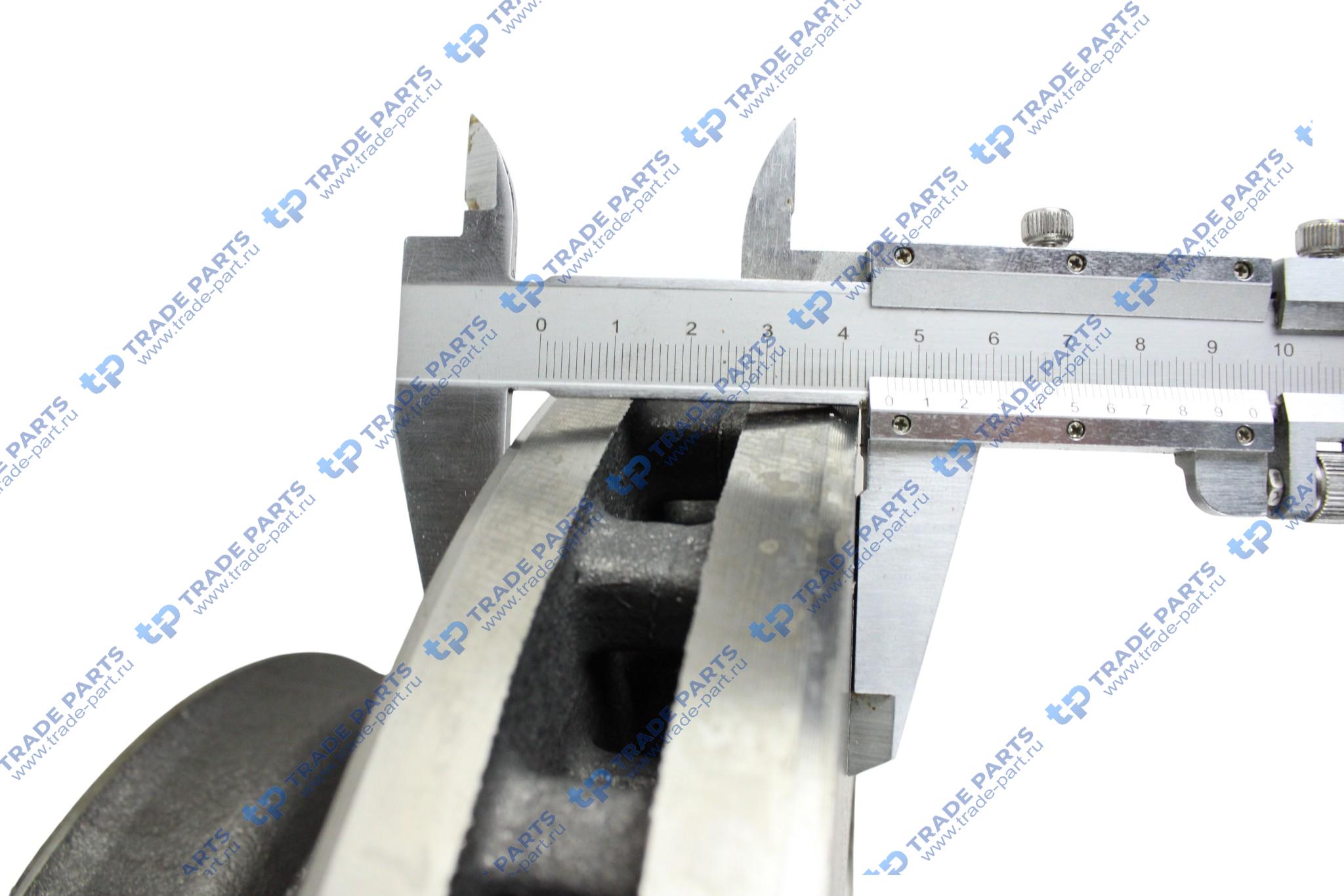 Реальная фотография диск тормозной mercedes atego задний (377/176х45/138 8n m14х1.5мм) пр-во турция