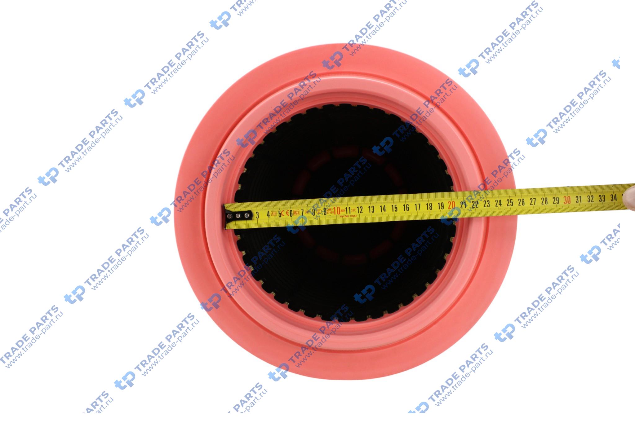 Реальная фотография фильтр воздушный комплект 2шт. 216.5x313.5x461iveco stralis/trakker cursor10