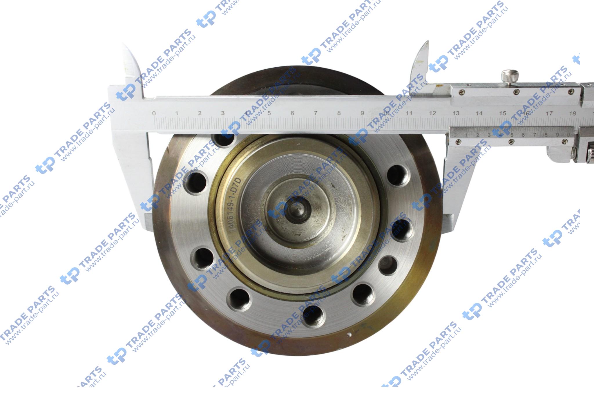 Реальная фотография вал коленчатый дв.deutz bf6m1013 волжанин 5270/5285/6270/маз 103