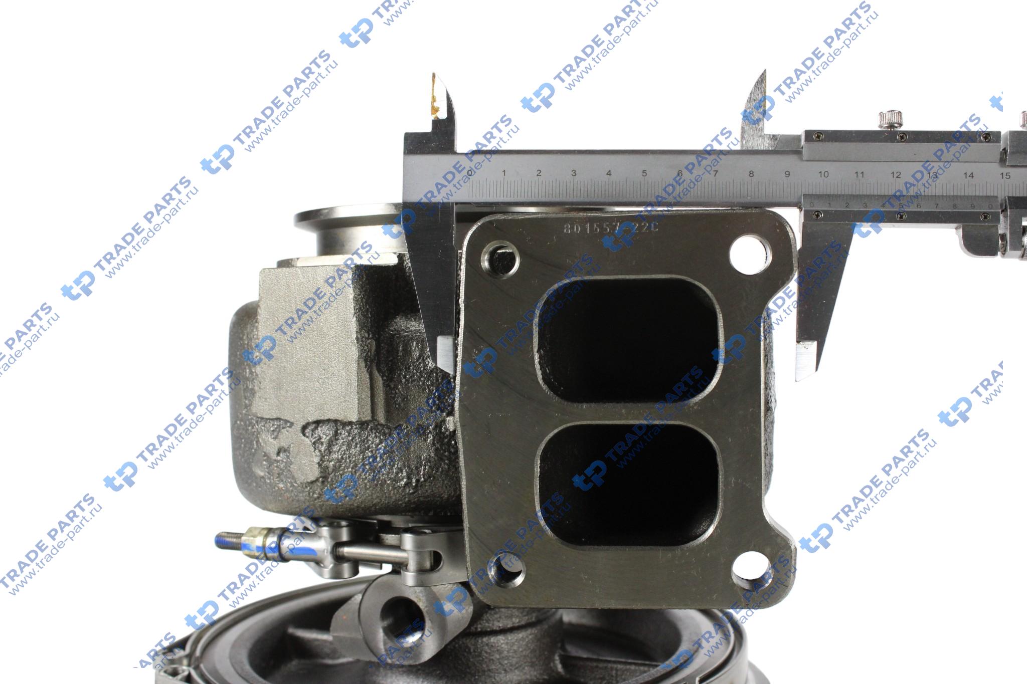 Реальная фотография турбокомпрессор hx55 scania 4/p/r/t серия dc1215/18