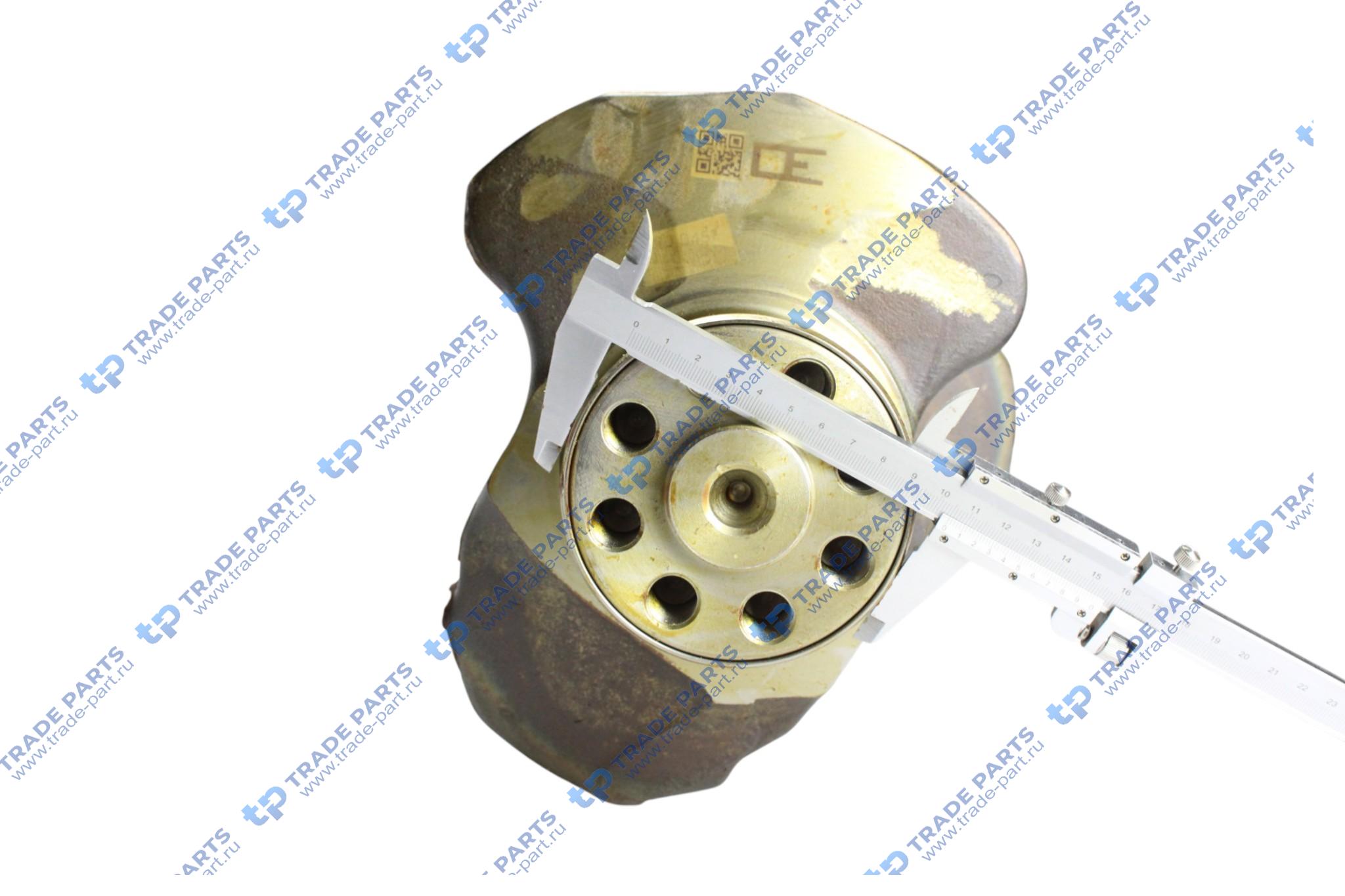 Реальная фотография вал коленчатый mb om 460 la/hla цапфа шатунного подшипника ø 94