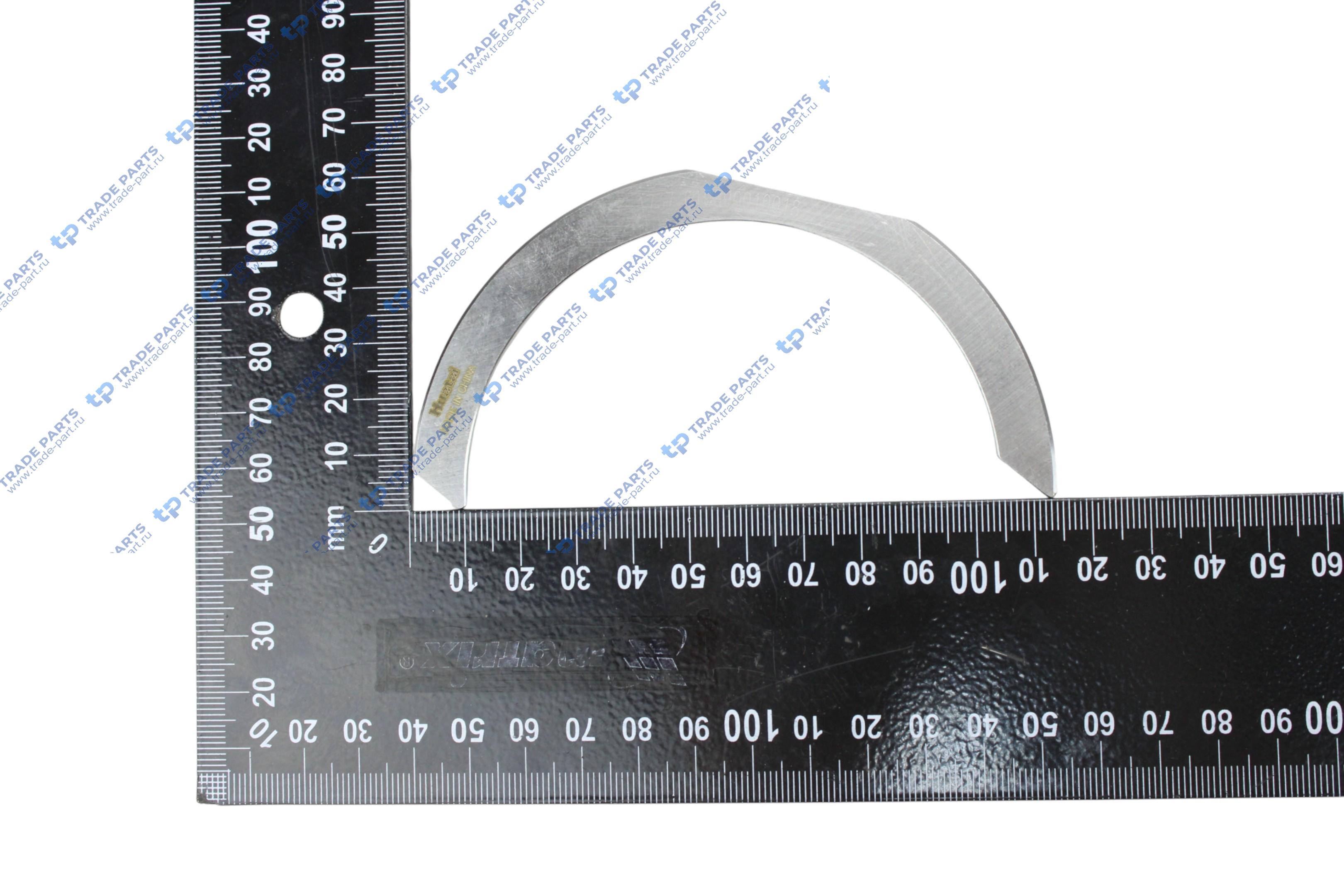 Реальная фотография полукольца коленвала wp7  610800010018 huatai