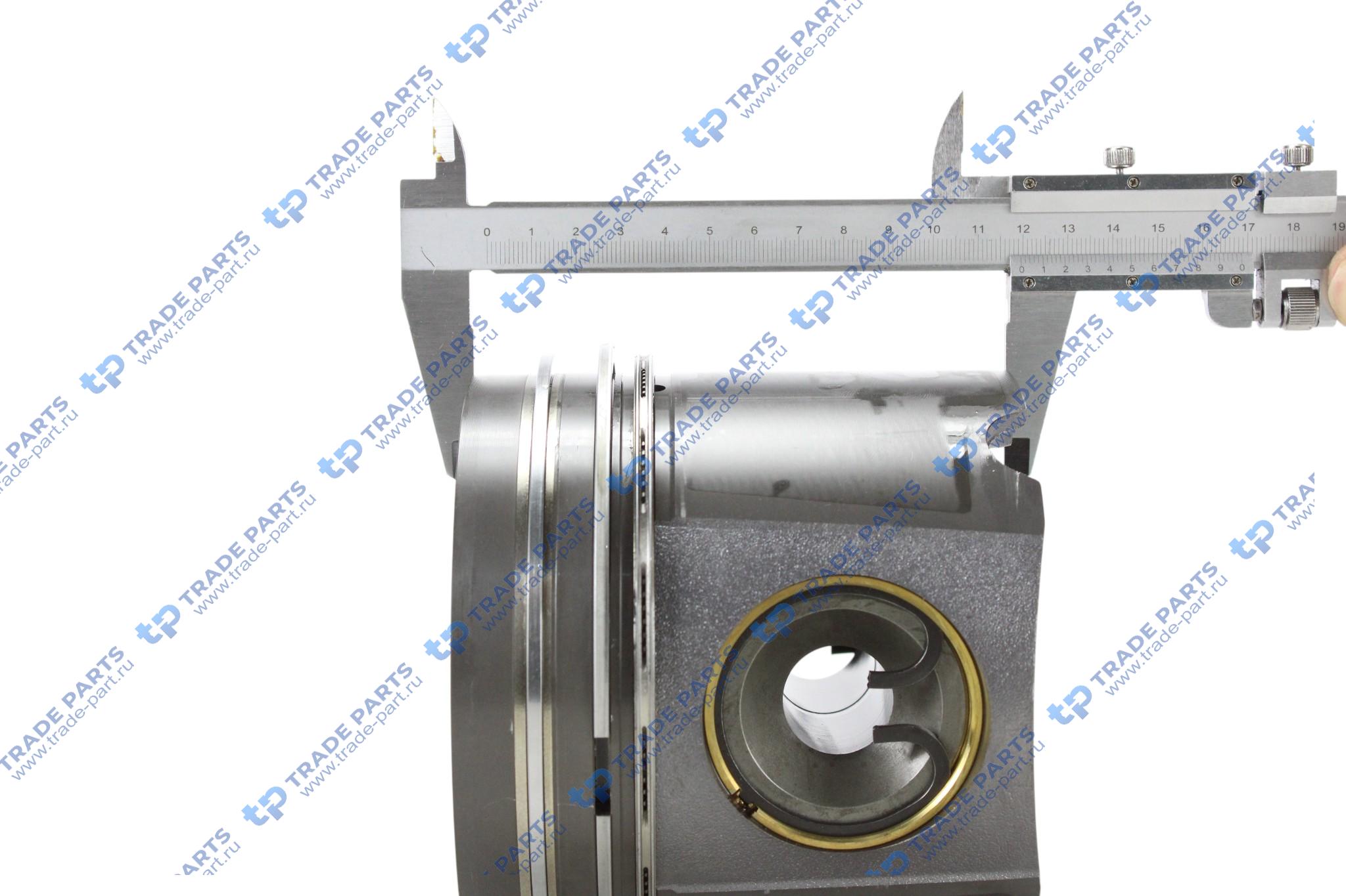 Реальная фотография поршневая в сборе d130 om501/502 euro 4/5 mb actros