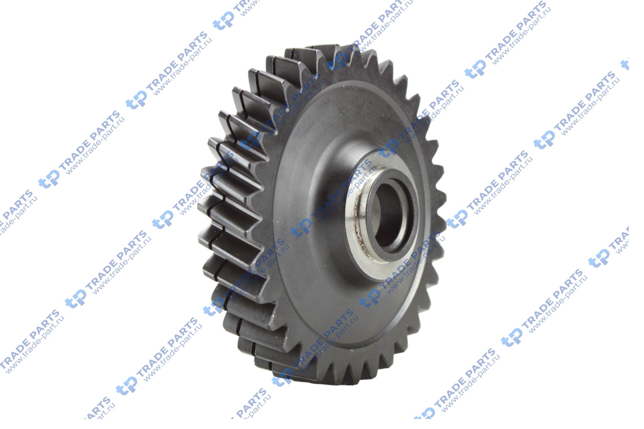 Реальная фотография шестерня привода компрессора 90 мм 34 зуб. mb om401441