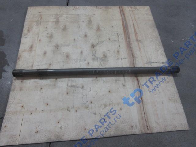 Полуось под блокировку двух шлицевая Z-40 L-1135 мм SHACMAN X3000,F3000 Качество О