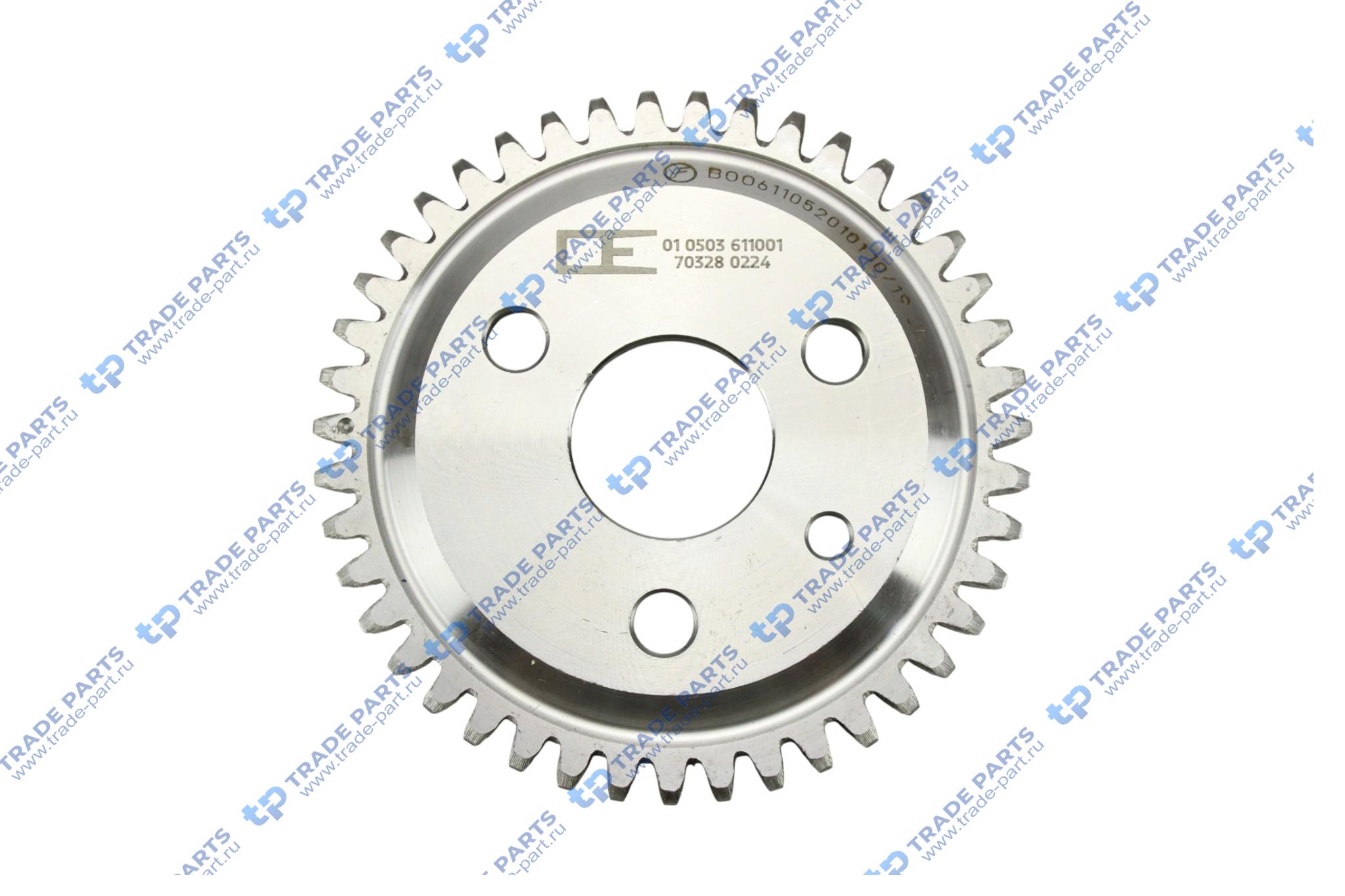 Реальная фотография шестерня распредвала mb sprinter i/ii om611/646 выпуск