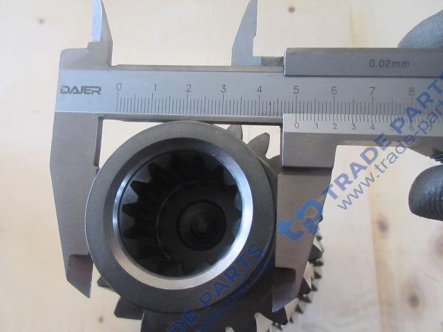 Реальная фотография вал промежуточный акпп левый в сборе zf х6000 12tx2620td 1358.203.237 качество о