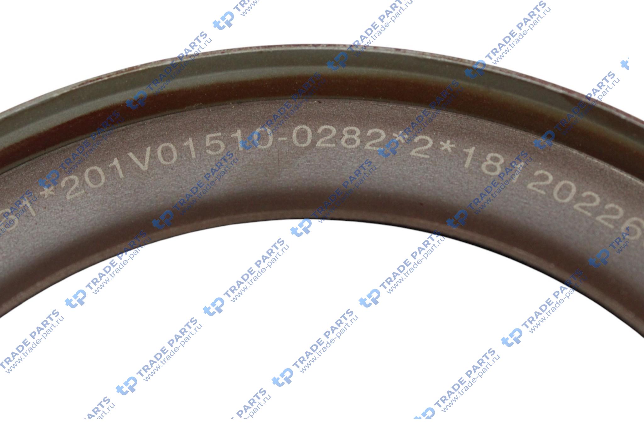 Реальная фотография сальник коленвала передний 100х130х12b mc11,mc13,t5g  201v01510-0282 huatai