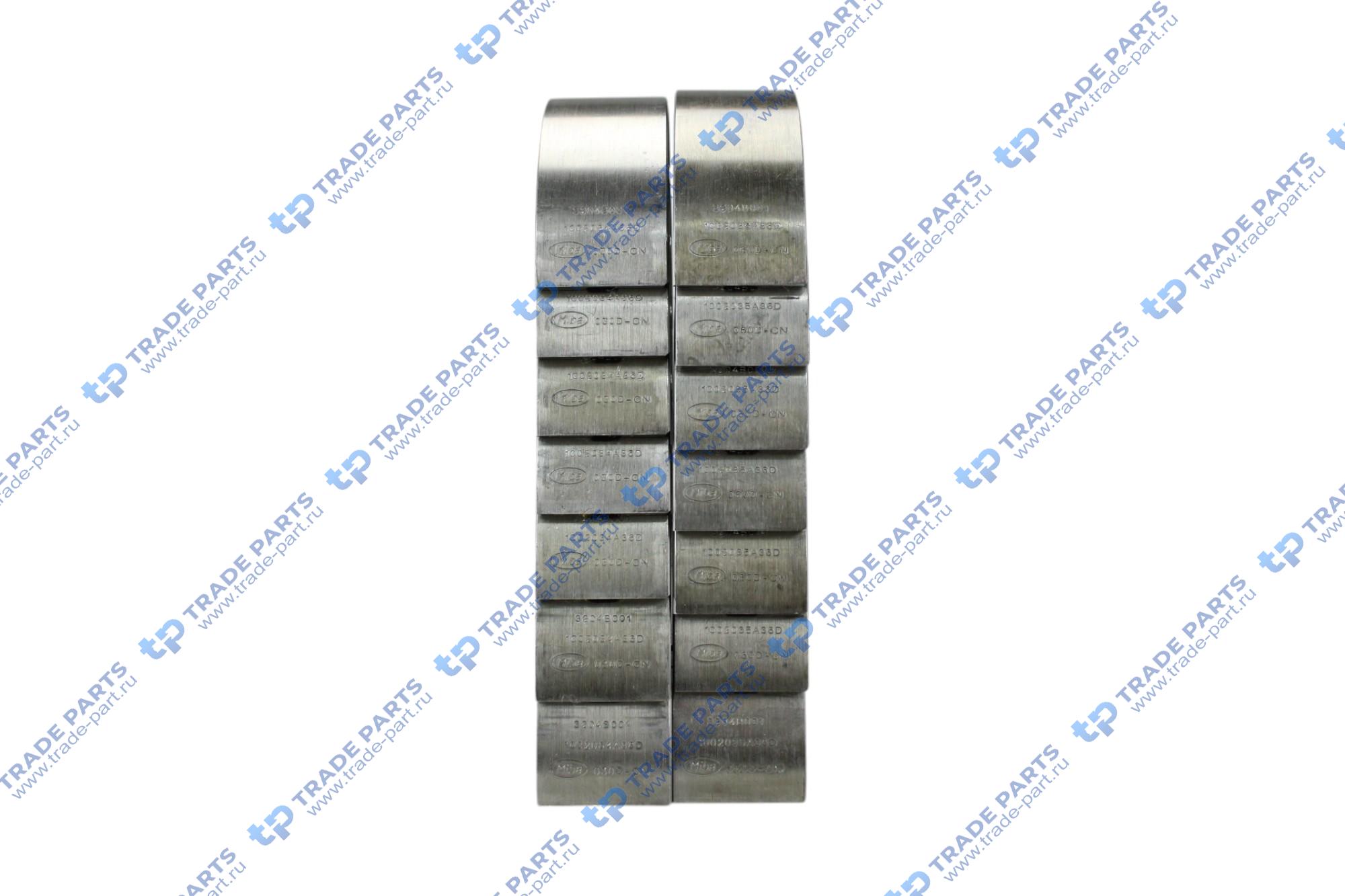 Реальная фотография вкладыши 350 л.с. коренные std (ком. 14 шт.) faw o.e.m. l6100000-pjzw