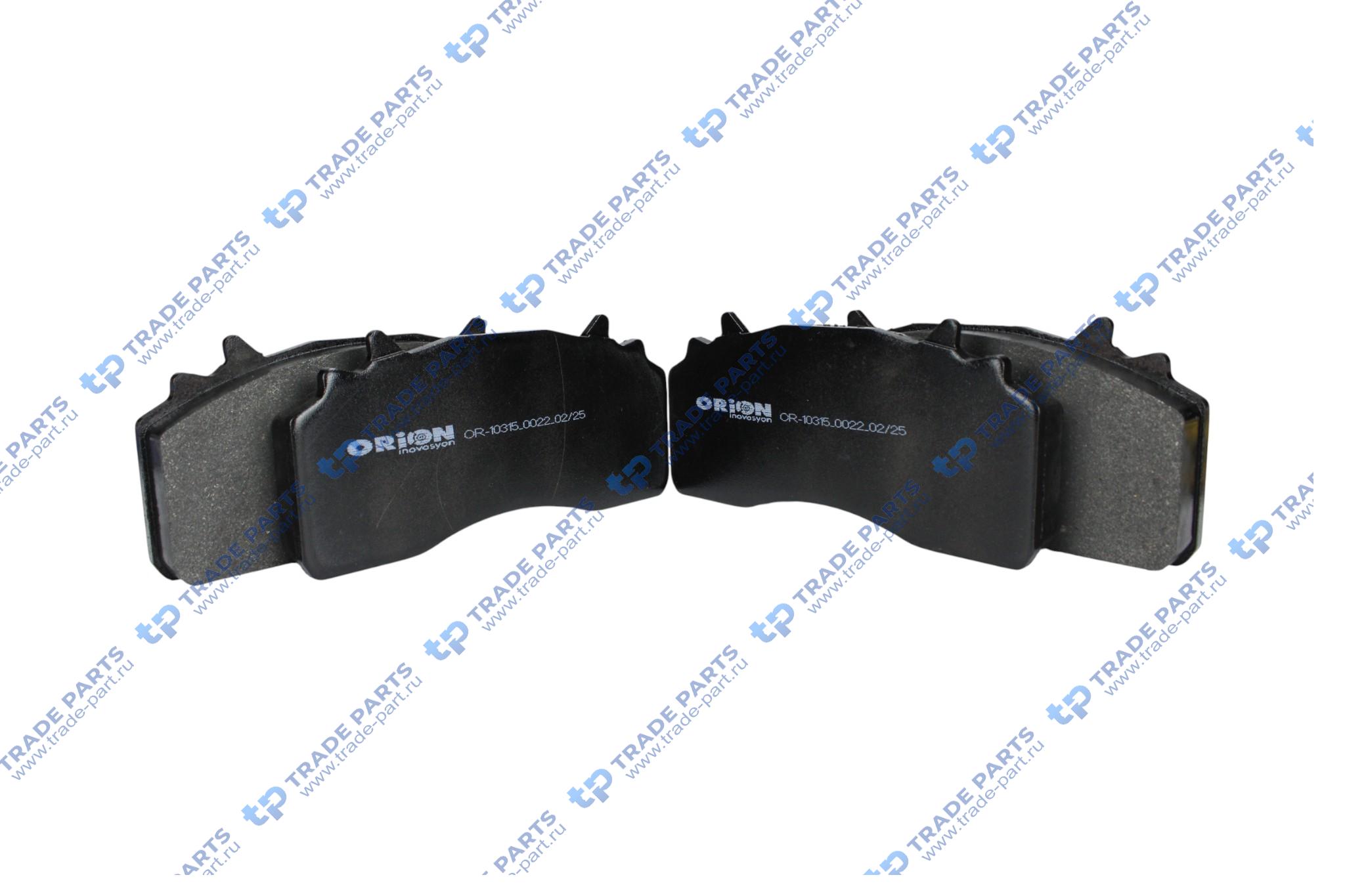 Реальная фотография колодки тормозные 29315 mb actros mp4/mp5 пр-во турция